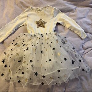 Petite Hailey girls long sleeve Tutu Dress